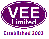 Vee Limited Logo. Est. 2003